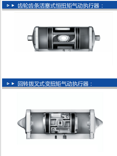 撥叉式氣動執(zhí)行器